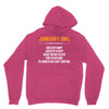 January Girl Hated By Many Unisex Hoodie