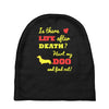 mans best friend Baby Beanies