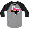 san antonio skyline spurs 3/4 Sleeve Shirt