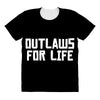 outlaws for life All Over Women's T-shirt