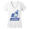 likebeer Women's V-Neck T-Shirt