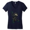 shhhhhhh Women's V-Neck T-Shirt