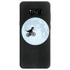 Biker Dinosaur - Dinosaur Riding A Bike To The Moon Samsung Galaxy S8