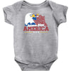 science bless america Baby Bodysuit