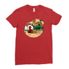 an amazing sand castle Ladies Fitted T-Shirt