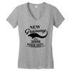 New Grammy 2018 Rokie Dept. Women's V-Neck T-Shirt