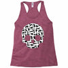 cat skull Racerback Tank