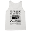 Born In June Tank Top