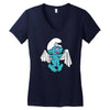 three apples tall Women's V-Neck T-Shirt