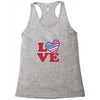 star spangled hammered Racerback Tank
