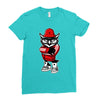 coach bird Ladies Fitted T-Shirt