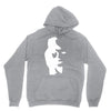 sax player lady face optical illusion Unisex Hoodie