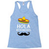 hola bitchachos Racerback Tank