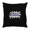 pete's painting Throw Pillow