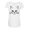 cat Maternity Scoop Neck T-shirt