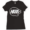 hans since 1977 Ladies Fitted T-Shirt