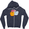 treat yo self Zipper Hoodie