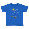on the top (mountain) Toddler T-shirt