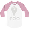 ghost poo 3/4 Sleeve Shirt