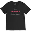 i'm a writer what's your superpower V-Neck Tee