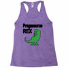 pregasaurus rex Racerback Tank