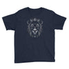lion face lines Youth Tee