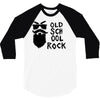 old school rock 3/4 Sleeve Shirt