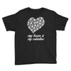 my boxer is my valentine Youth Tee