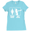 your wife, my wife Ladies Fitted T-Shirt