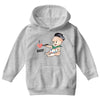 Cute Baby Painter's Dad Love Youth Hoodie