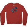 alien terror from deep space Crewneck Sweatshirt