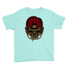 american football skull Youth Tee