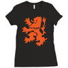 dutch lion rampant Ladies Fitted T-Shirt