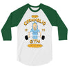 cornholio's gym 3/4 Sleeve Shirt