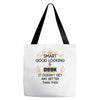 smart good looking cook doesnt get better than this Tote Bags
