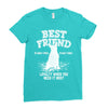 Best Friend Bull Terrier Ladies Fitted T-Shirt