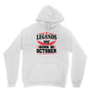 Legends Are Born In October Youth Hoodie