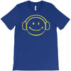 smiley dj techno,club,dance,music,rave retro T-Shirt