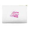 happy valentine's day Accessory Pouches