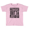 straight outta jersey city Toddler T-shirt