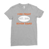 york fright review squad Ladies Fitted T-Shirt