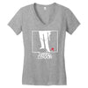 barry lyndon 1975 stanley kubrick movie Women's V-Neck T-Shirt