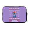 ohana christmas stitch Laptop sleeve