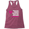 U=U Undetectable = Untransmittable Racerback Tank