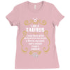 i am a taurus Ladies Fitted T-Shirt