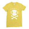 allergic to poison Ladies Fitted T-Shirt