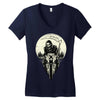 grim racer Women's V-Neck T-Shirt