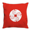 dj remix funny mens Throw Pillow