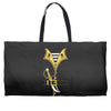 pirate costume Weekender Totes