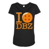 i love dbz Maternity Scoop Neck T-shirt